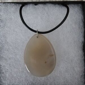 Oval Agate Pendant